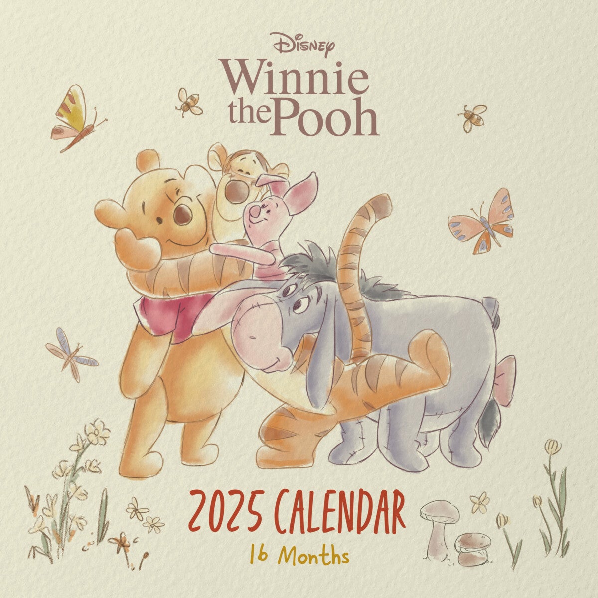 Winnie the Pooh (Crafting New Beginnings) 2025 Square Calend