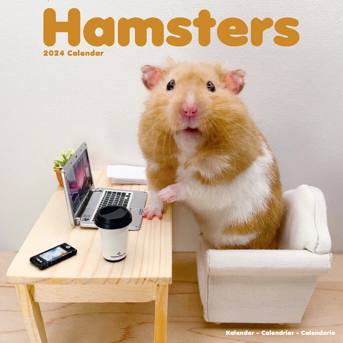 Kalender 2024 Hamsters 30x30cm