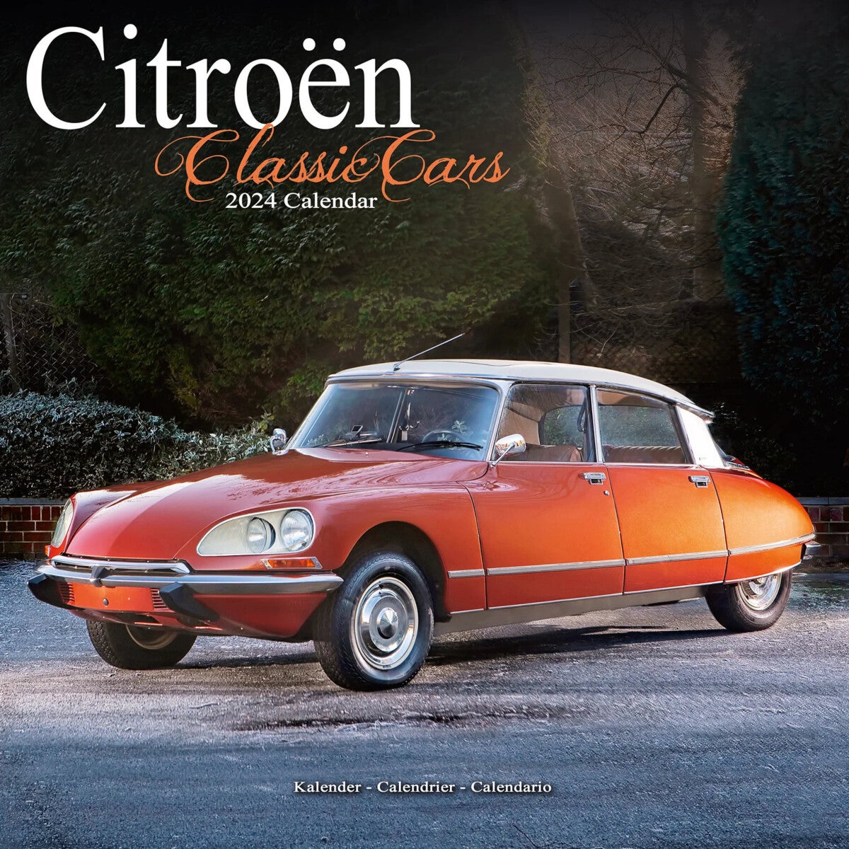 Kalender 2024 Citroen Classics 30x30cm