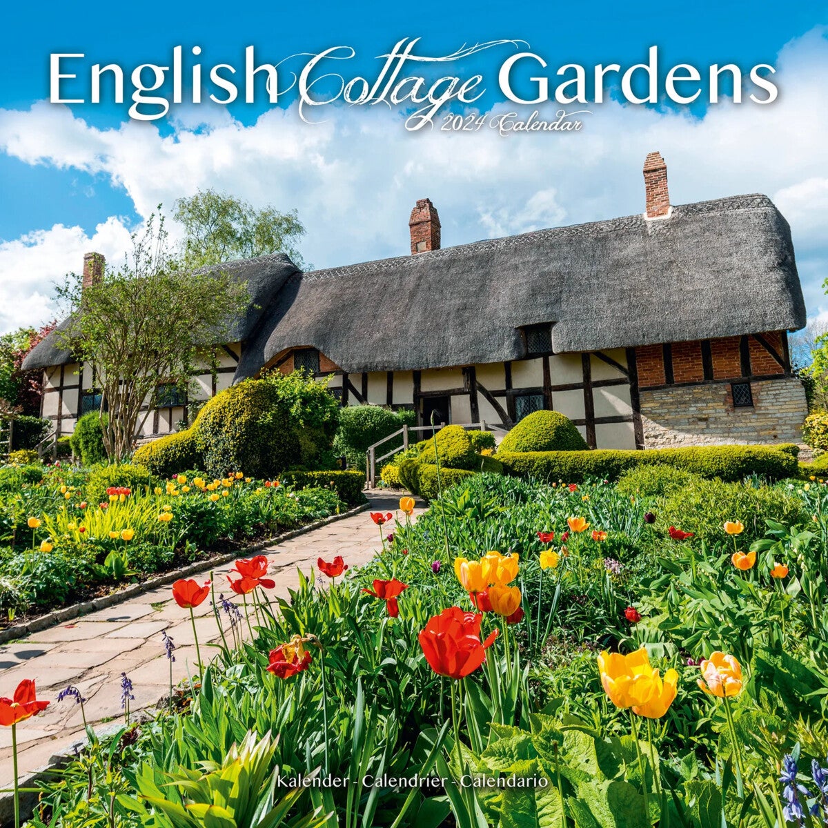 Kalender 2024 English Gardens 30x30cm