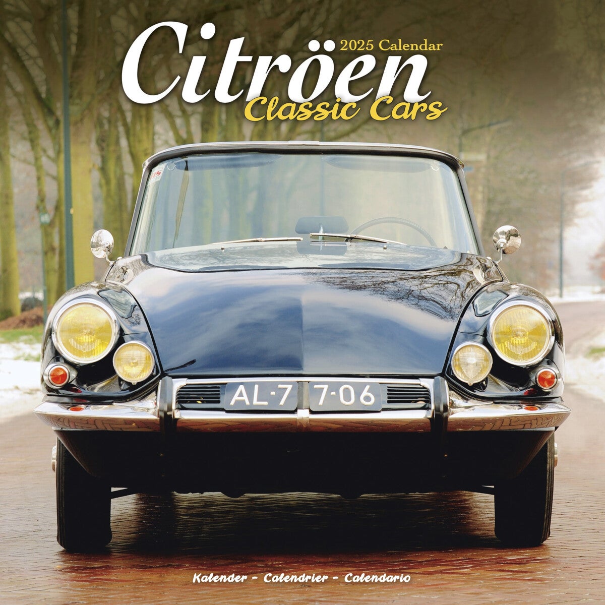 Kalender 2025 Citroen Classics 30x30cm