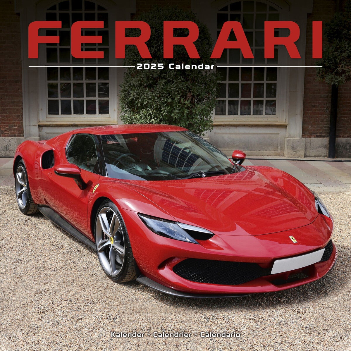 Kalender 2025 Ferrari 30x30cm