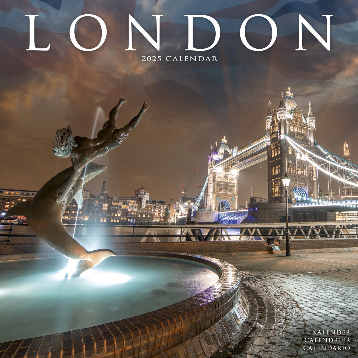 Kalender 2025 London 30x30cm