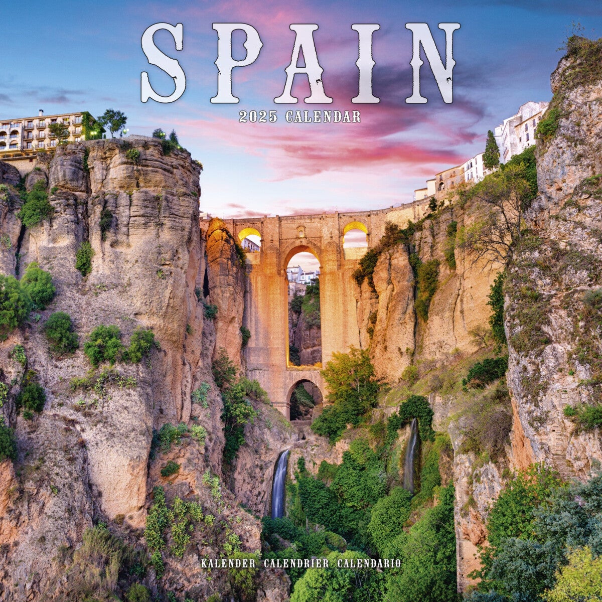 Kalender 2025 Spain 30x30cm
