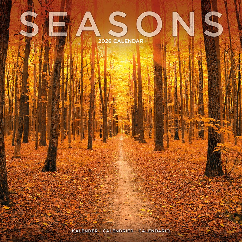 Kalender 2026 30x30 Seasons