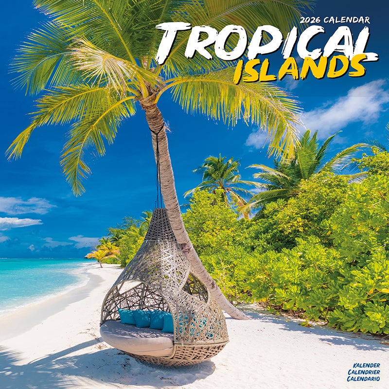 Kalender 2026 30x30 Tropical Islands