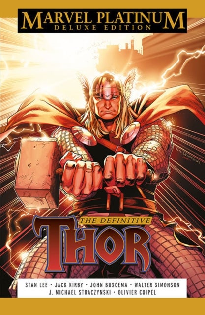 Bilde av Marvel Platinum Deluxe Edition: The Definitive Thor Av Stan Lee, Walter Simonson, J Michael Straczynski