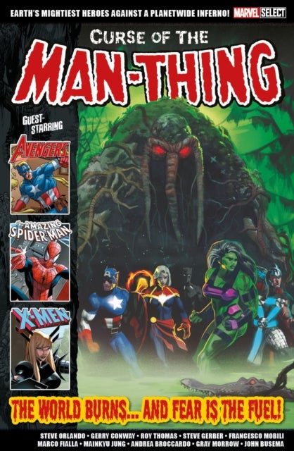 Bilde av Marvel Select Curse Of The Man-thing Av Steve Orlando, Gerry Conway, Roy Thomas