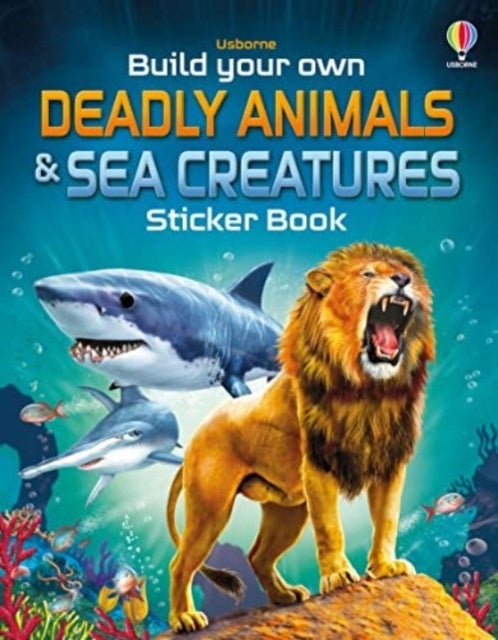 Bilde av Build Your Own Deadly Animals And Sea Creatures Sticker Book Av Simon Tudhope