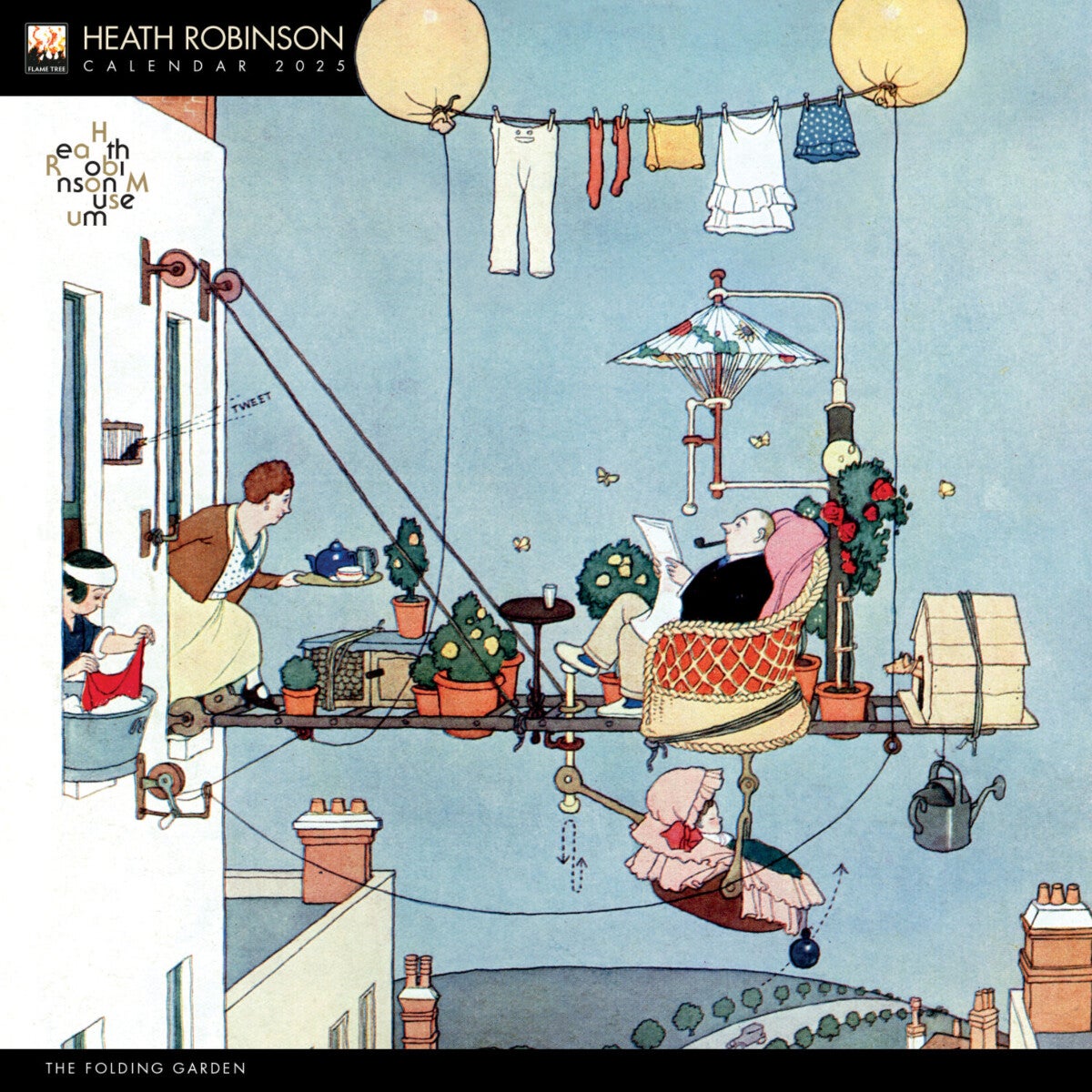 Kalender 2025 Heath Robinson 30x30cm