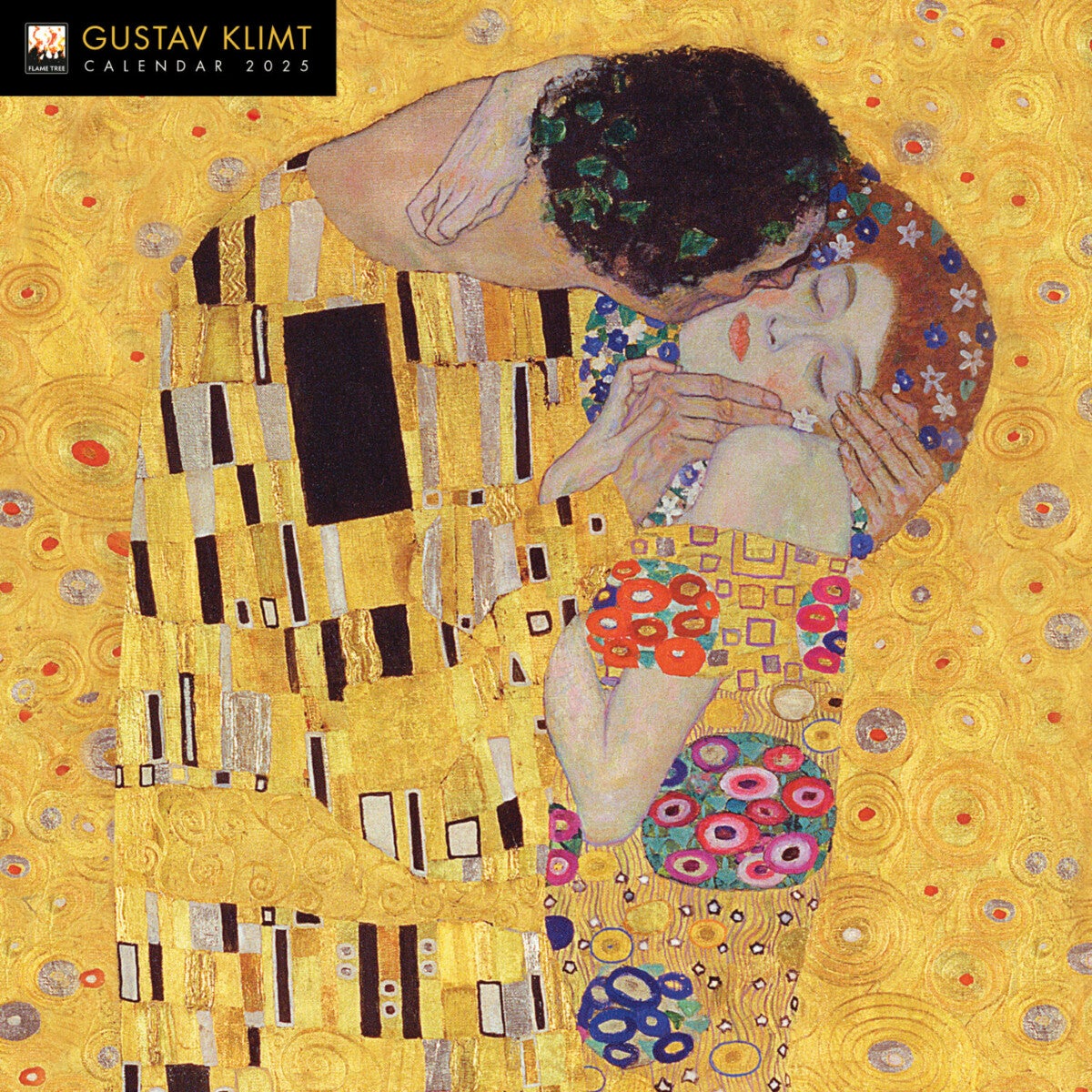 Kalender 2025 Gustav Klimt 30x30cm