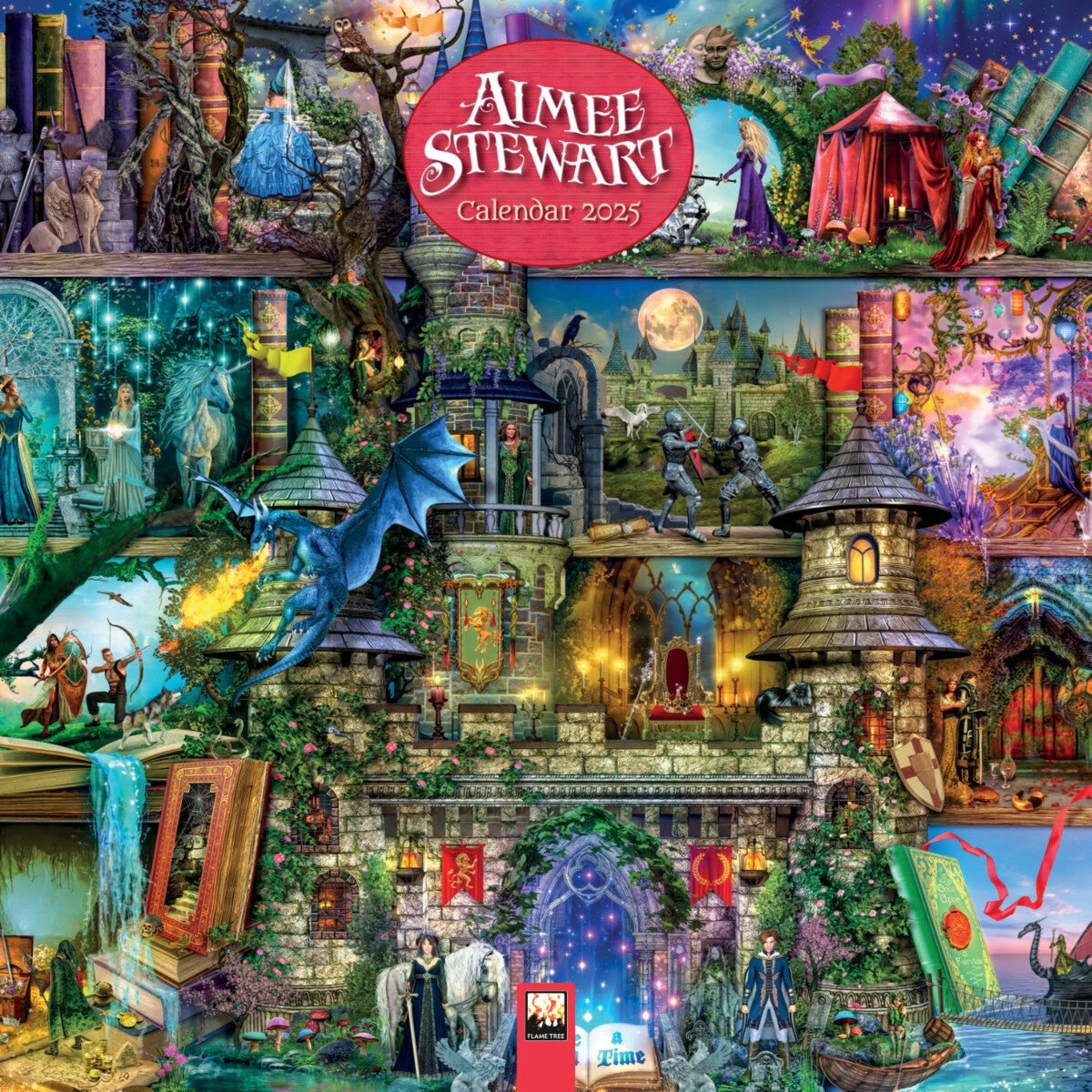 Kalender 2025 Aimee Stewart 30x30cm