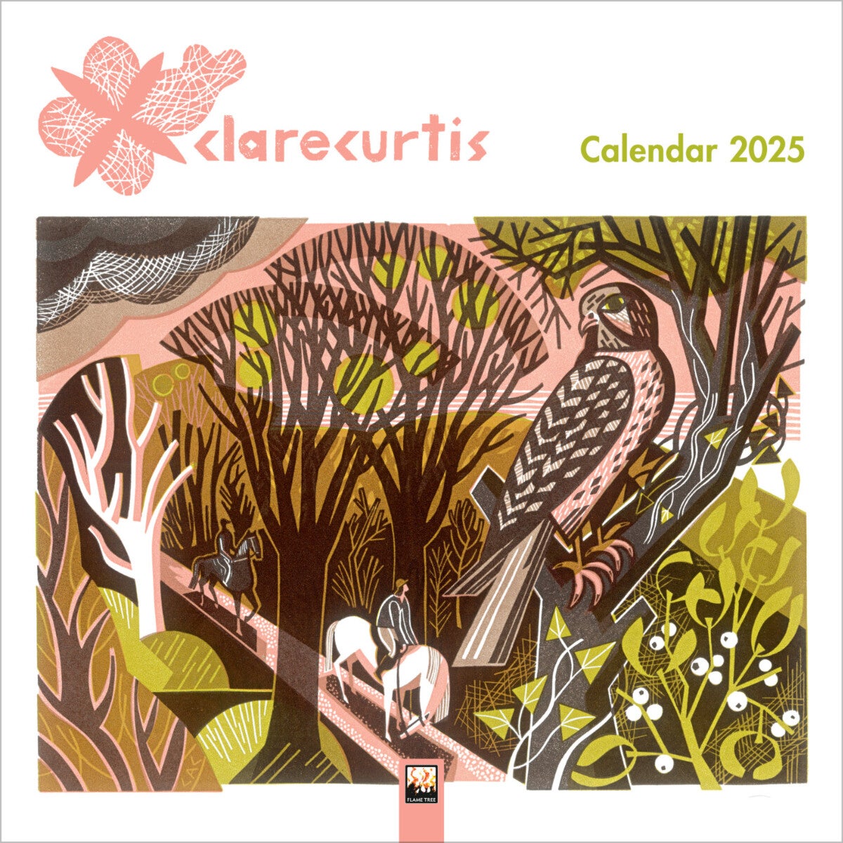 Kalender 2025 Clare Curtis 30x30cm