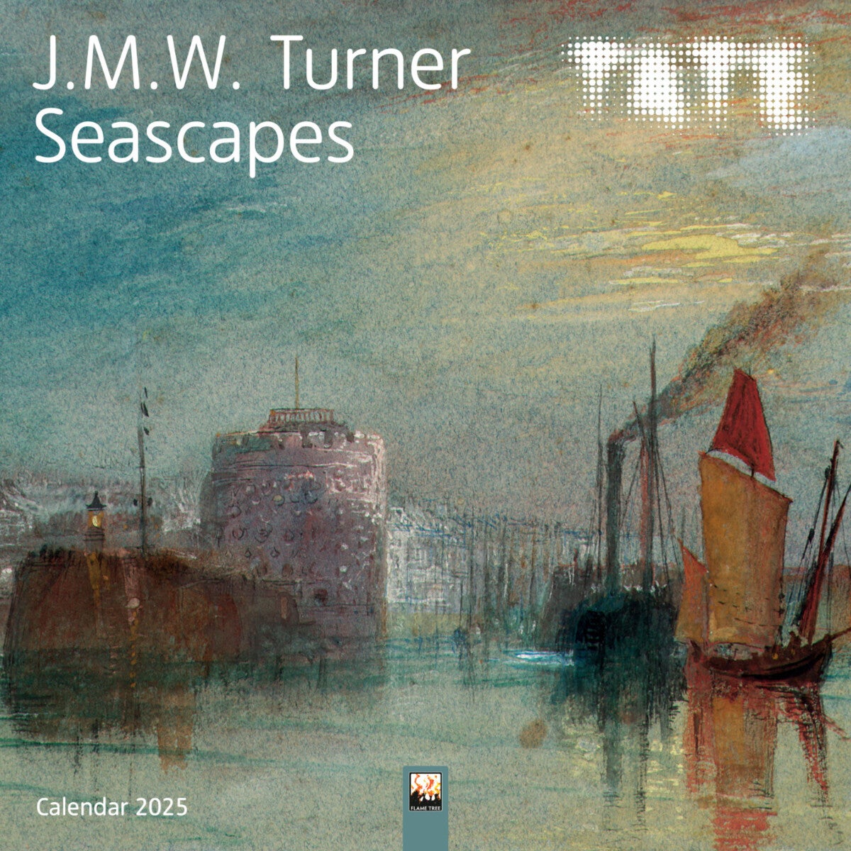 Kalender 2025 Turner Seascapes 30x30cm