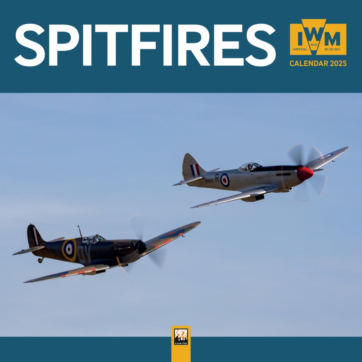Kalender 2025 Spitfires 30x30cm