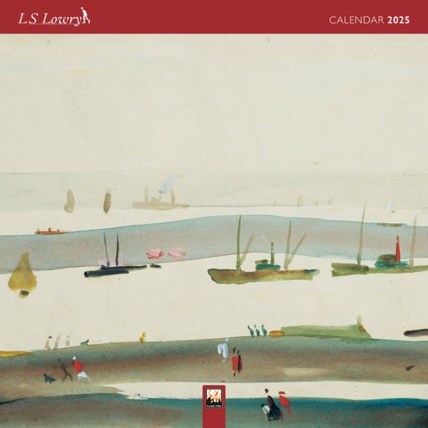 Kalender 2025 L.S. Lowry 30x30cm