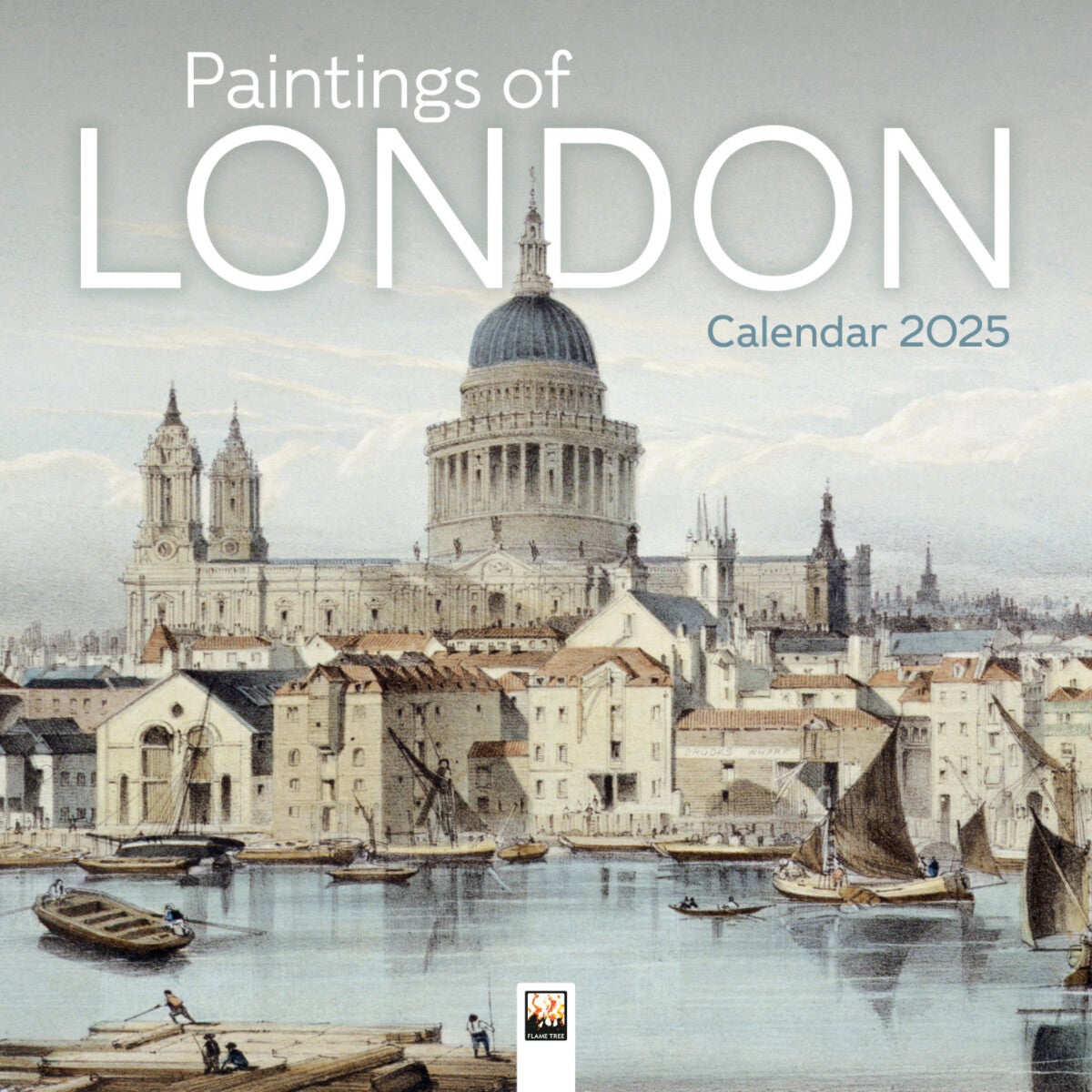 Kalender 2025 London Paintings 30x30cm