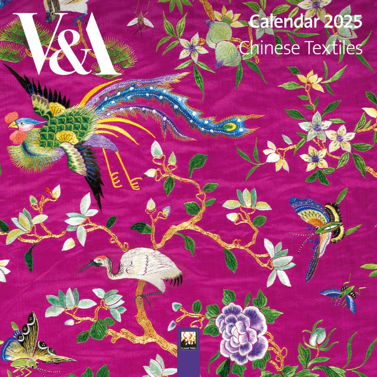 Kalender 2025 Chinese Textiles 18x18cm