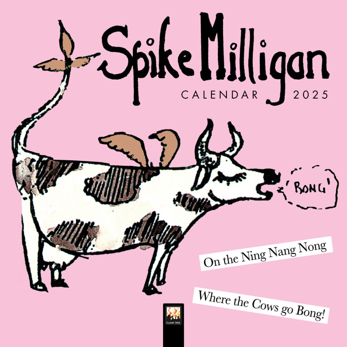 Kalender 2025 Spike Milligan 18x18cm