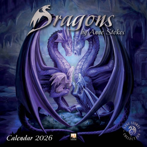 Kalender 2026 30x30 Dragons