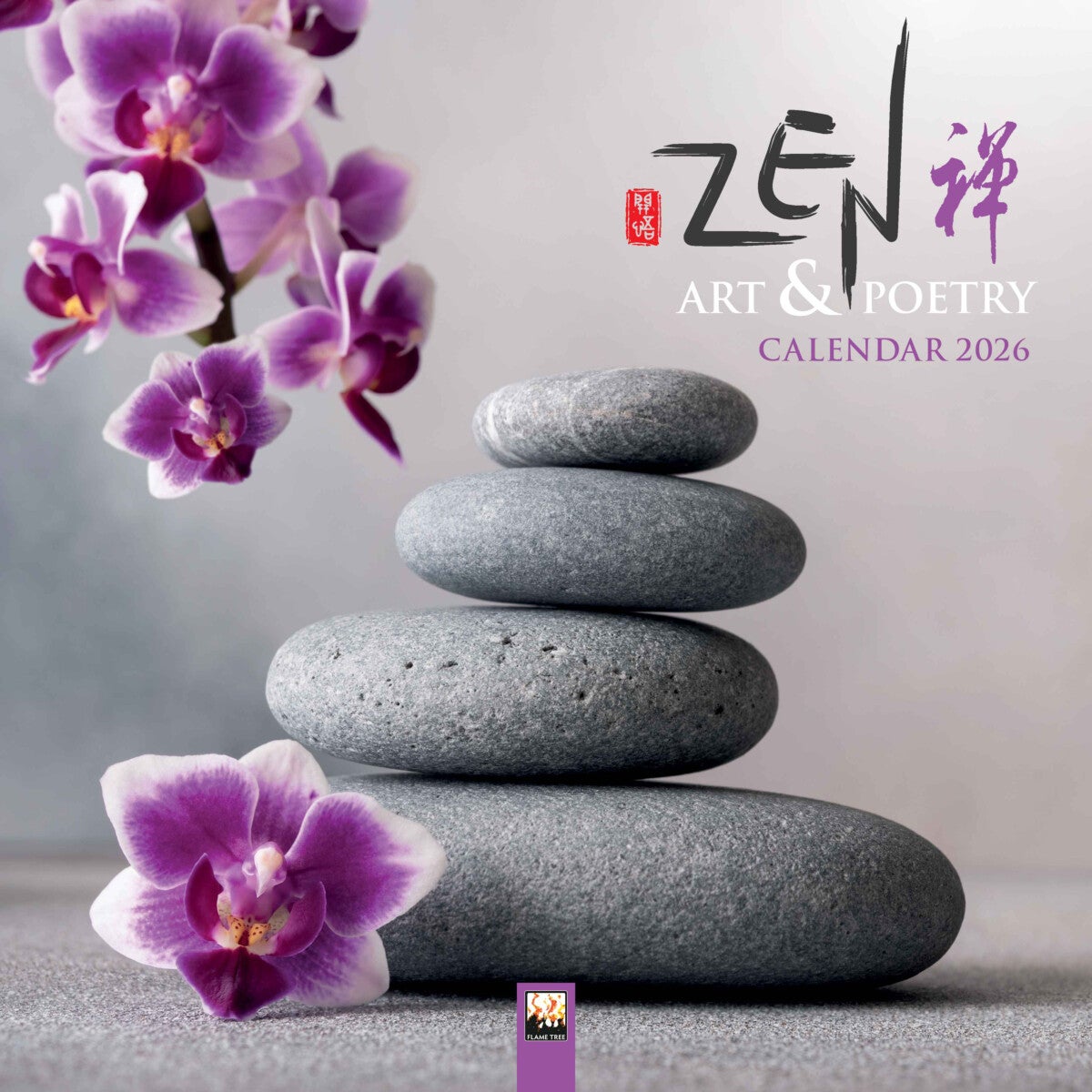 Kalender 2026 30x30 Zen Art o Poetry