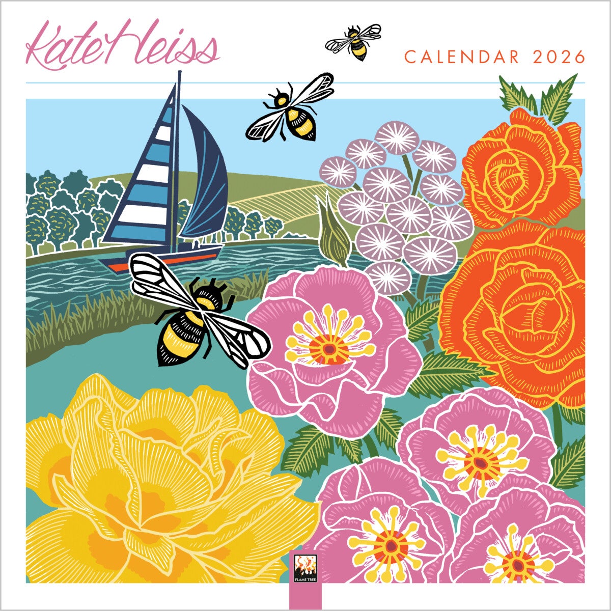 Kalender 2026 Kate Heiss 30x30cm