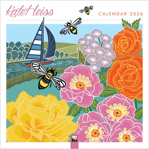 Kalender 2026 Kate Heiss 30x30cm