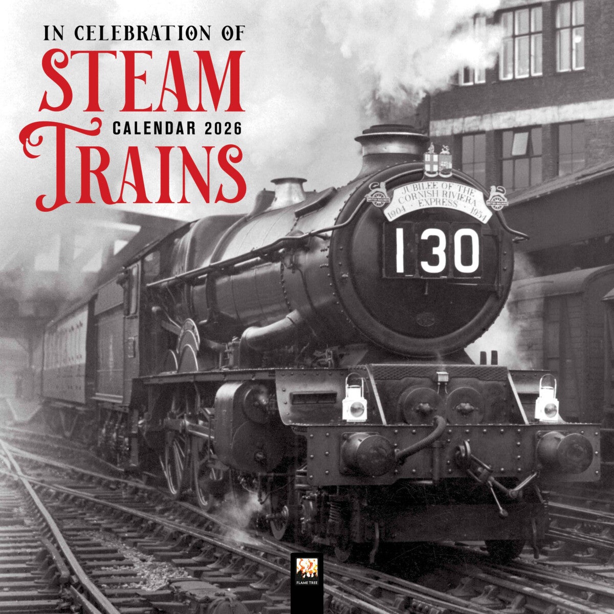 Kalender 2026 30x30 Steam Trains