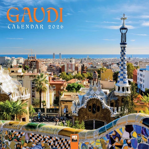 Kalender 2026 30x30 Gaudi