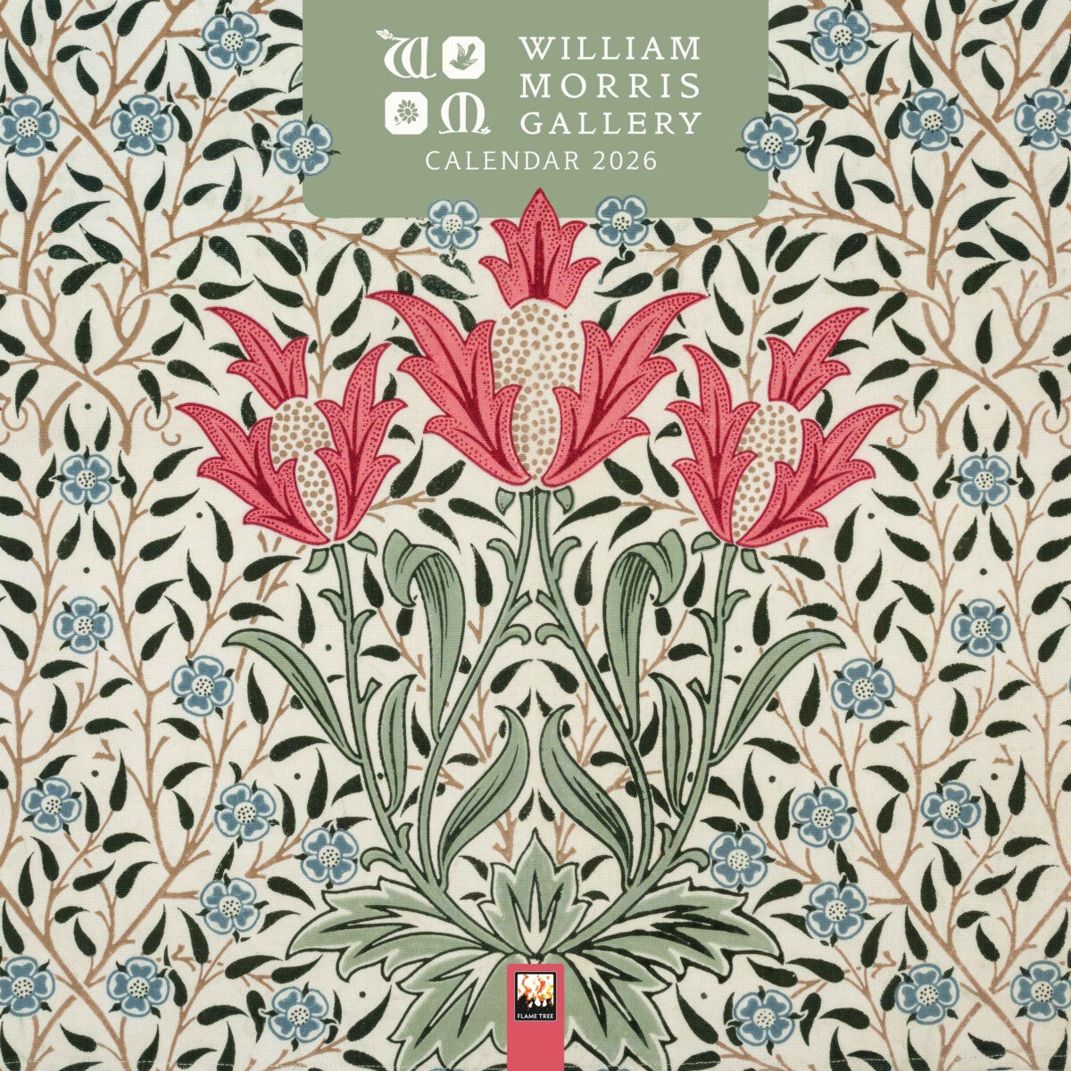 William Morris Gallery Wall Calendar 2026 (Art Calendar)