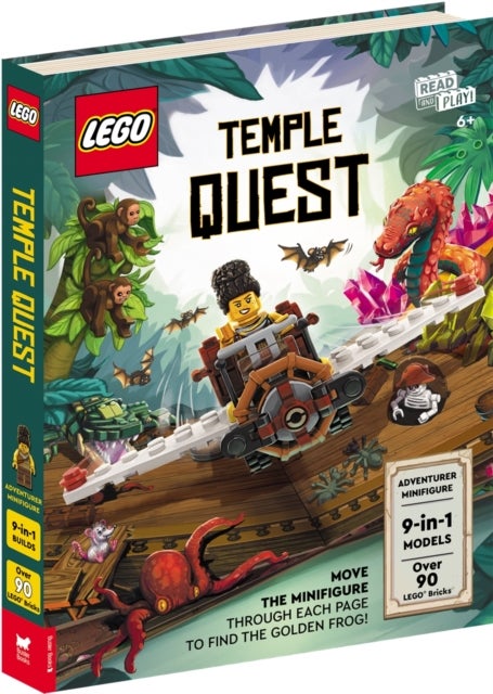 LEGO¿  Books: Temple Quest (with adventurer minifigure, nine buildable models, play scenes and over