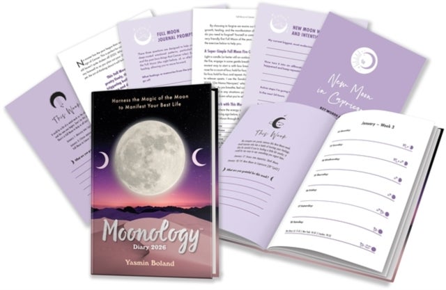 Moonology¿ Diary 2026 - Harness the Magic of the Moon to Manifest Your Best Life