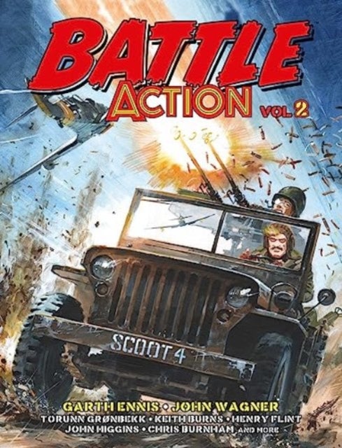 Bilde av Battle Action Volume 2 Av Garth Ennis, John Wagner, Rob Williams, Dan Abnett, Torunn Gronbekk