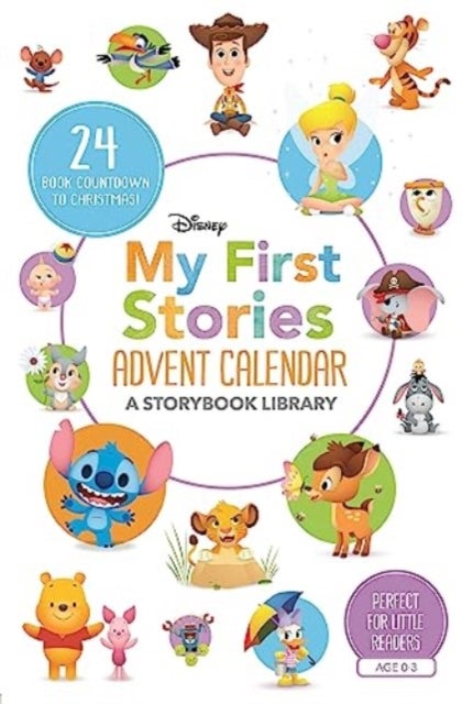 Bilde av Disney: My First Stories Advent Calendar: A Storybook Library Av Walt Disney