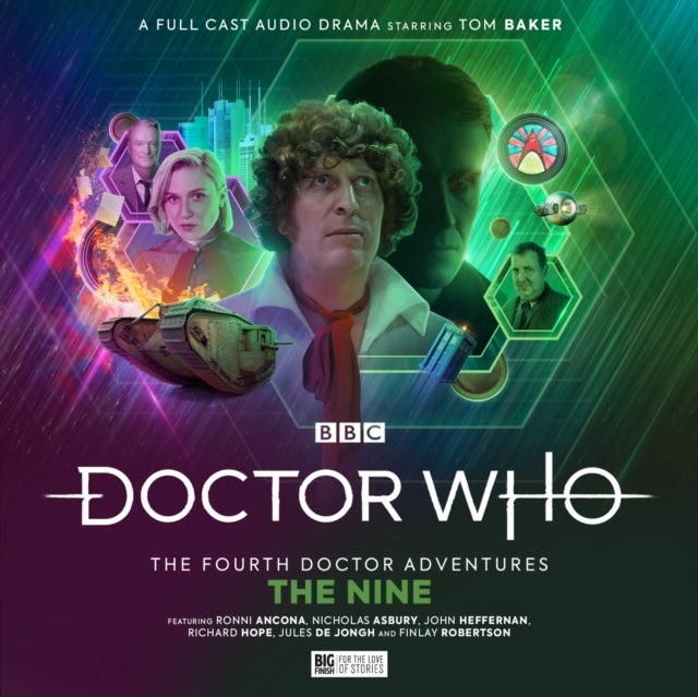 Bilde av Doctor Who: The Fourth Doctor Adventures Series 11 - Volume 2: The Nine Av Paul Morris, Guy Adams, Simon Bernard, Lizbeth Myles