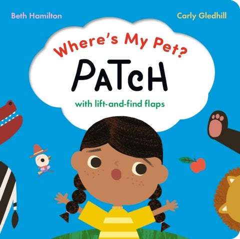 Where's My Pet? Patch - With lift-and-find flaps