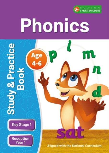 KS1 Phonics Study & Practice Book for Ages 4-6 (Reception -Year 1) Perfect for learning at home or u