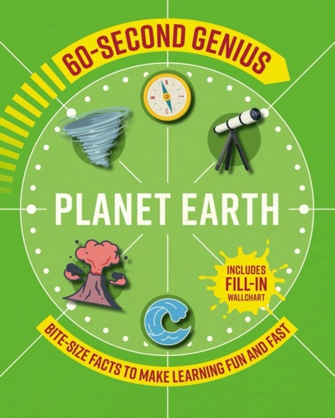 60-Second Genius: Planet Earth - Bite-Size Facts to Make Learning Fun and Fast