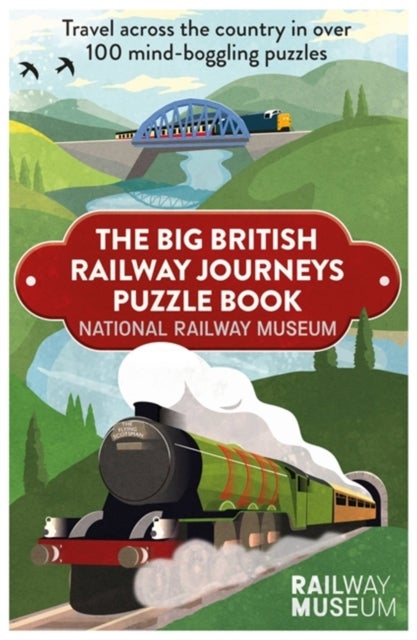 Bilde av Big British Railway Journeys Puzzle Book Av National Railway Museum