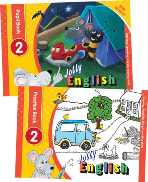 Jolly English Level 2 Pupil Set - In Precursive Letters (British English edition)