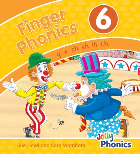 Finger Phonics Book 6 - in Precursive Letters (British English edition)
