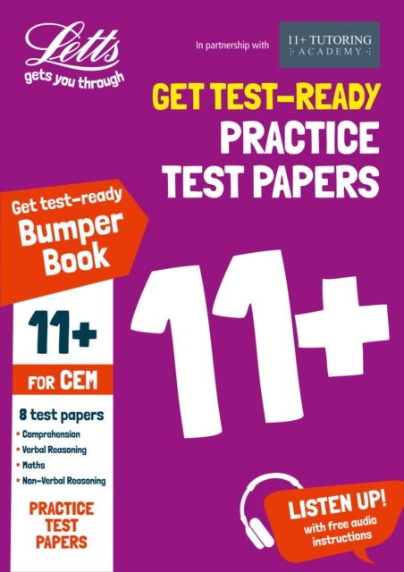 11+ Verbal Reasoning, Non-Verbal Reasoning & Maths Practice Papers (Bumper Book with 4 sets of tests - For the 2024 Cem Tests