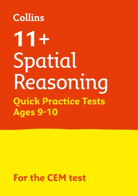 Bilde av 11+ Spatial Reasoning Quick Practice Tests Age 9-10 (year 5) Av Letts 11+