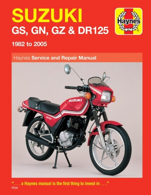 Bilde av Suzuki Gs, Gn, Gz &amp; Dr125 Singles (82 - 05) Haynes Repair Manual Av Jeremy Churchill