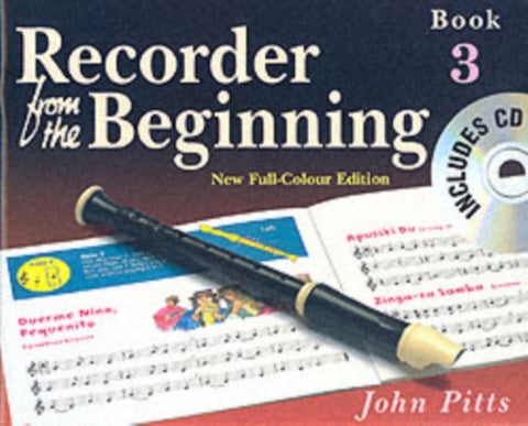 Recorder from the Beginning - Book 3 - Full Color Edition