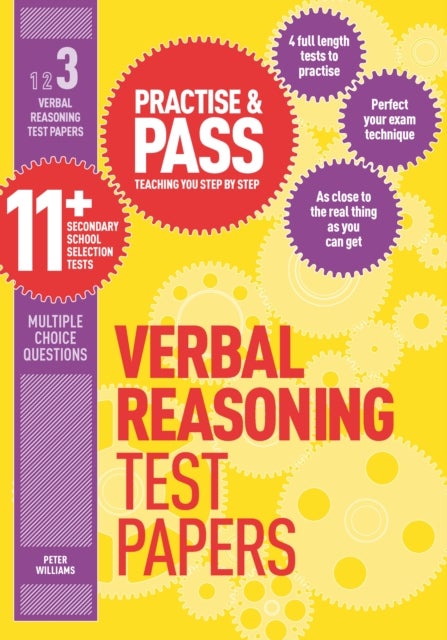 Bilde av Practise &amp; Pass 11+ Level Three: Verbal Reasoning Practice Test Papers Av Peter Williams