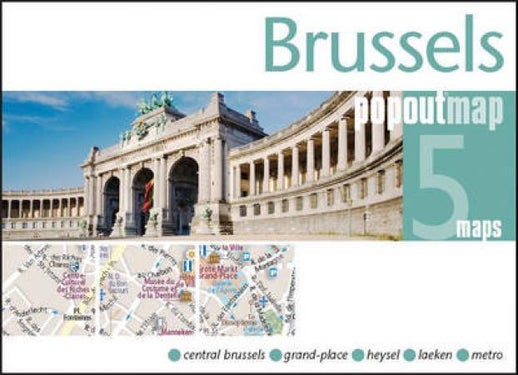 Brussels - popout map : 5 maps