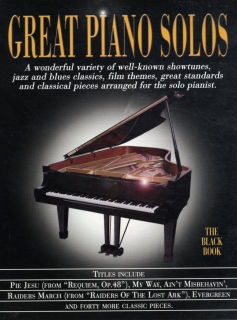 Bilde av Great Piano Solos - The Black Book