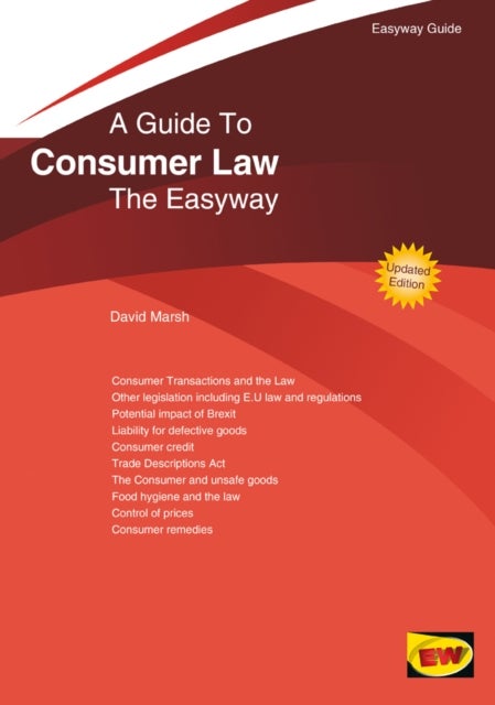 Bilde av A Guide To Consumer Law Av David Marsh