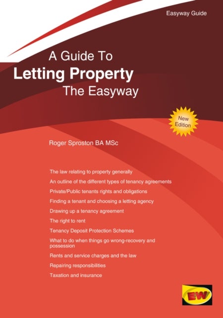 Bilde av A Guide To Letting Property Av Roger Sproston